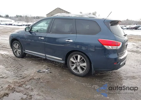2015 Nissan Pathfinder Platinum из США, поврежденный, VIN 5N1AR2MM8FC658767